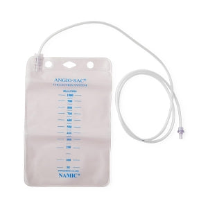 Namic Closed Fluid Systems - Waste Bag with Female Luer Lock, 1, 000 mL - H965640009251