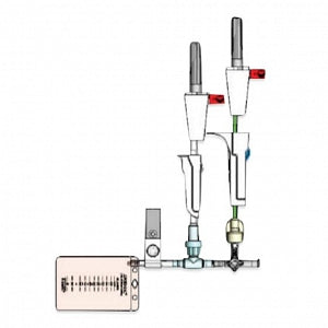 Namic Closed Fluid Systems - Waste Bag with Two 72" IV Tubing Line, Vented Spike Head, Female Luer Lock - H965640009351