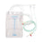 Namic Closed Fluid Systems - Waste Bag with Two 72" IV Tubing Line, Vented Spike Head, Female Luer Lock - H965640009351