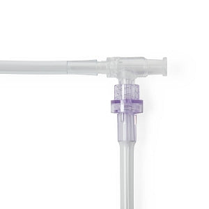 Namic Closed Fluid Systems - Waste Bag with Single 72" IV Tubing Line, Vented Spike Head, Drape Clip, Female Luer Lock - H965640009441