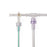 Namic Closed Fluid Systems - Waste Bag with Two 72" IV Tubing Line, Vented Spike Head, 3-Way Stopcock, Drape Clip, Female Luer Lock - H965640009451