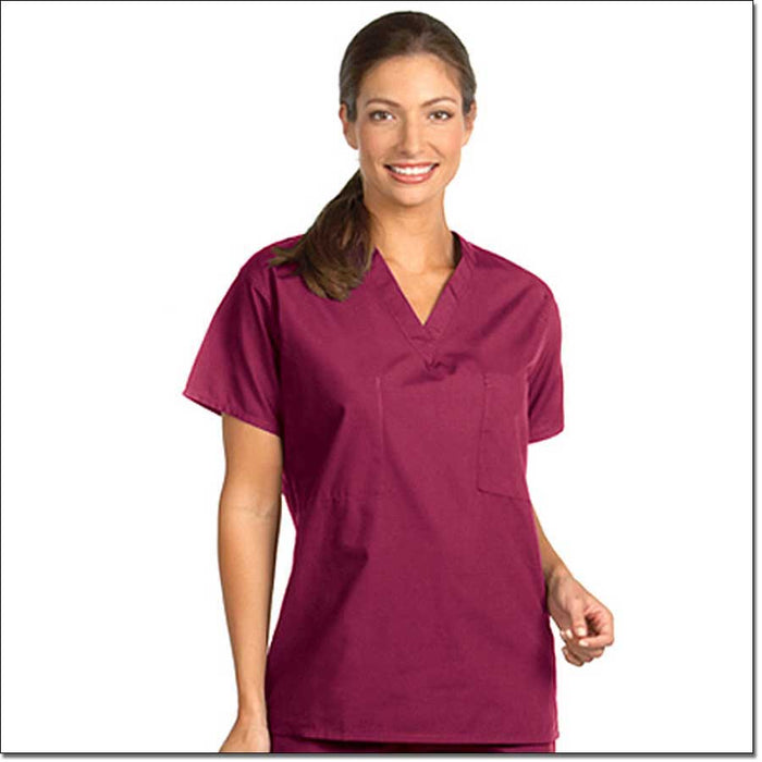 Set-In Sleeve Scrub Shirt