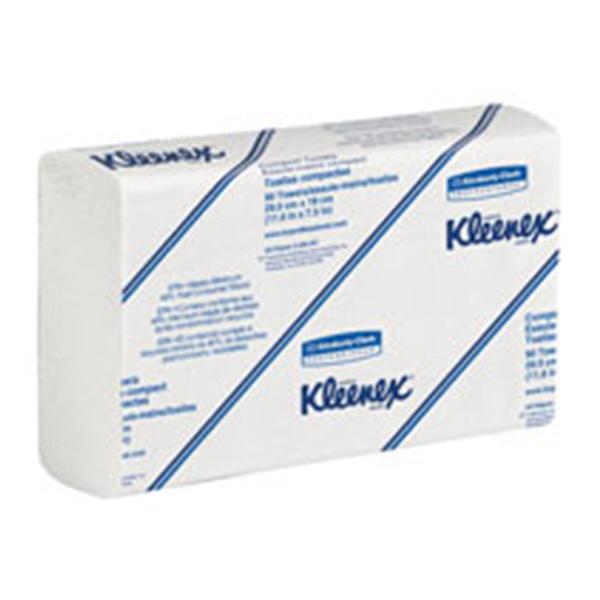 Kimberly Clark Professional Towel Hand Kleenex Slimfold Single Fold Wht 7.5x11.6 2160/Ca