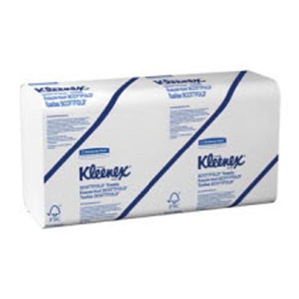 Kimberly Clark Professional Towel Hand Kleenex SCOTTFOLD Single Fold Wht 7.8x12.4 3000/Ca