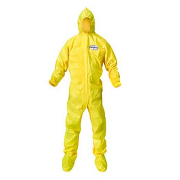 Kimberly Clark Professional Coverall Protective Kleenguard A70 X-Large Yellow 12/Ca