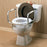 Patterson Medical Raised Toilet Seat with Handles