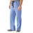 Medline Unisex 100% Cotton Reversible Drawstring Scrub Pants - 100% Cotton Reversible Scrub Pants, Ciel, Unisex Size L - 649MHSL