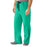 Medline Unisex 100% Cotton Reversible Drawstring Scrub Pants - 100% Cotton Reversible Scrub Pants, Jade, Unisex Size L - 649MJSL