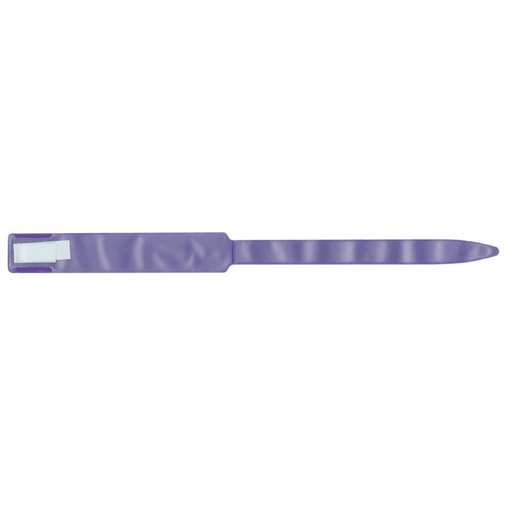 Soft-Lock Insert Wristband Vinyl X13 Adult Purple - 250 Per Box