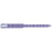 Soft-Lock Insert Wristband Vinyl X13 Adult Purple - 250 Per Box