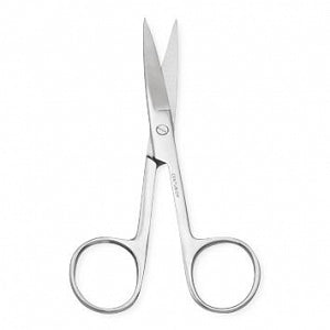 Centurion Centurion Scissors - 4-1/2" (11.4 cm) Sterile Straight Centurion Scissors with Sharp / Sharp Tips, Single Use - 65145