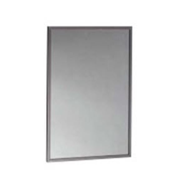 Bobrick Laryngeal Mirror Wall 18x36" Stainless Steel Ea