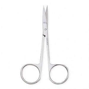 Centurion Centurion Iris Scissors - 4-1/2" (11.4 cm) Sterile Centurion Iris Scissors with Curved Sharp / Sharp Tips, Single Use - 66150