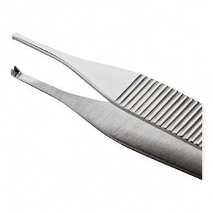 Centurion Centurion Adson Tissue Forceps - 4-3/4" (12 cm) Adson Tissue Forceps with 1 x 2 Teeth, Single Use - 66190