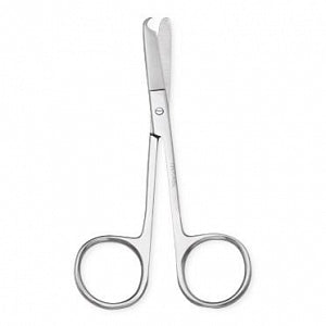 Centurion Centurion Littauer Stitch Scissors - 4-1/2" (11.4 cm) Sterile Centurion Littauer Scissors with Hook End, Single Use - 66215