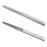 Centurion Centurion Bayonet Forceps - 6-1/2" (16.5 cm) Sterile Centurion Jansen Ear Bayonet Forceps with Serrated Tips, Single Use - 66490