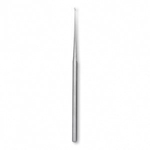 Centurion Centurion Buck Ear Curettes - 5-1/2" (14 cm) Sterile Centurion Blunt Angled Buck Ear Curette, Size 0, Single Use - 66745