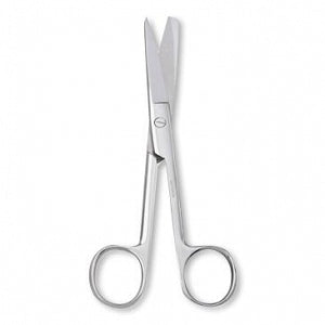 Centurion Centurion Scissors - 6-1/2" (16.5 cm) Sterile Straight Centurion Scissors with Sharp / Blunt Tips, Single Use - 66820