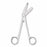 Centurion Centurion Lister Bandage Scissors - 7-1/4" (18.4 cm) Sterile Centurion Lister Angled Bandage Scissors, Single Use - 66855