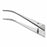 Centurion Centurion Iris Tissue Forceps - 4" (10.2 cm) Sterile Centurion Half Curve Iris Tissue Forceps, Single Use - 67005