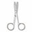 Centurion Centurion Scissors - 4-1/2" (11.4 cm) Sterile Curved Centurion Scissors with Blunt / Blunt Tips, Single Use - 67025