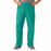 Medline AngelStat Unisex Elastic Waist Cargo Scrub Pants - AngelStat Unisex Elastic Waist Cargo Scrub Pants, Size 5XL Long Inseam, Emerald - 674NJT5XLM