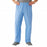 Medline AngelStat Unisex Elastic Waist Cargo Scrub Pants - AngelStat Unisex Elastic Waist Cargo Scrub Pants, Size 4XL Regular Inseam, Ceil Blue - 674NTH4XLM