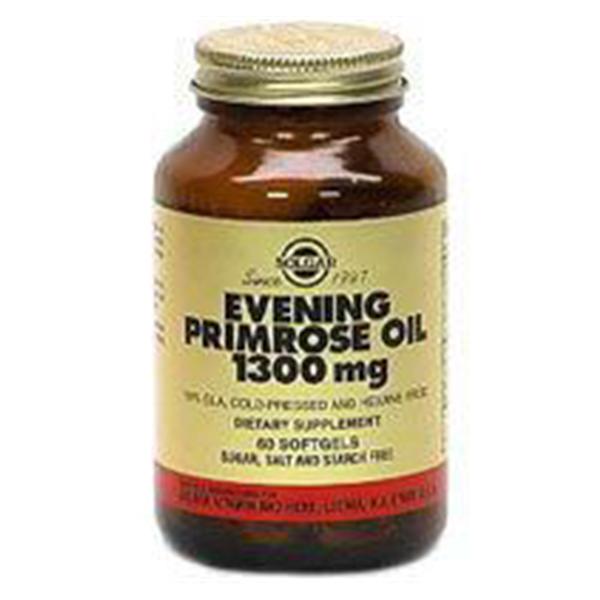 Solgar Vitamin & Herb Evening Primrose Oil Supplement Softgels 1300mg 60/BT