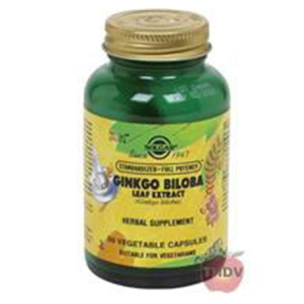 Solgar Vitamin & Herb Gingko Biloba Supplement Vegicaps 60/Bt