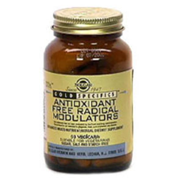 Solgar Vitamin & Herb Gold Specifics Supplement Free Rad Modulator Vegicaps 60/Bt