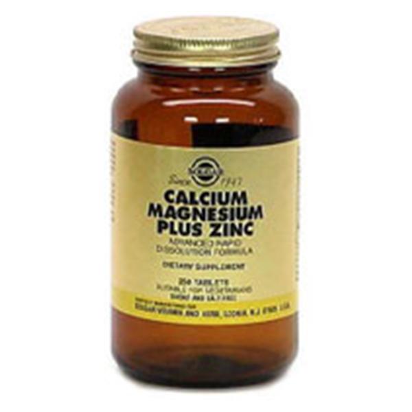 Solgar Vitamin & Herb Calcium Magnesium/Zinc Supplement Cal Mag/Znc Tab 100/Bt