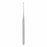 Centurion Centurion Buck Ear Curettes - 6-1/2" (16.5 cm) Sterile Centurion Blunt Angled Buck Ear Curette, Size 2, Single Use - 67750