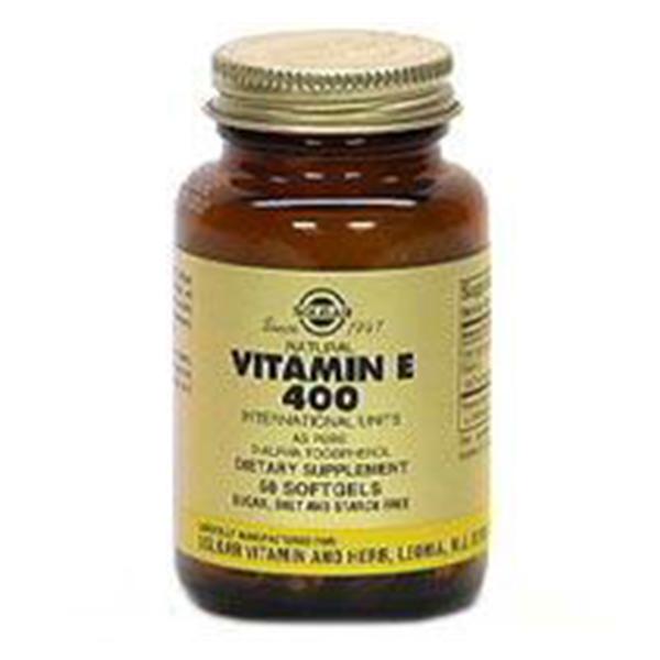 Solgar Vitamin & Herb Vitamin E Supplement Softgels 400IU 100/Bt (33984035218)