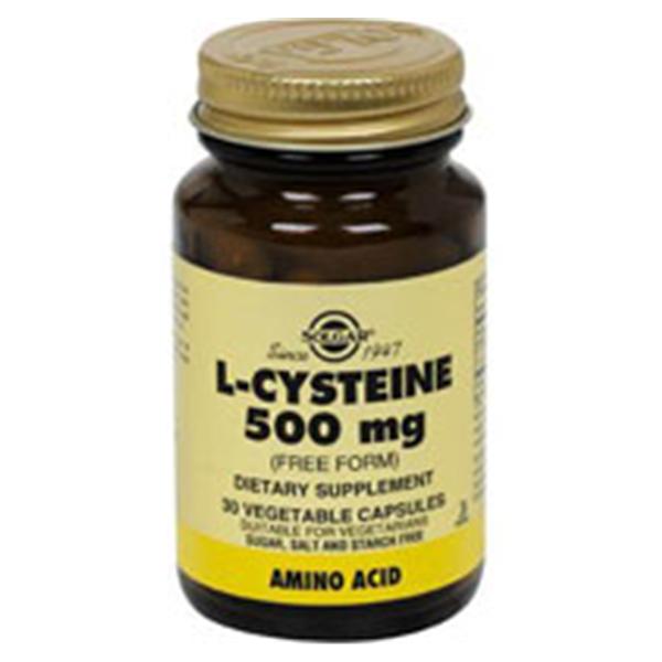 Solgar Vitamin & Herb L-Cysteine Vitamin/Supplement Vegicaps 500mg 60/Bt