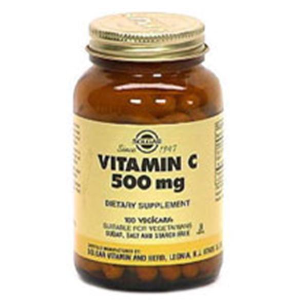 Solgar Vitamin & Herb Vitamin C Supplement Adult Vegicaps 500mg 100/Bt