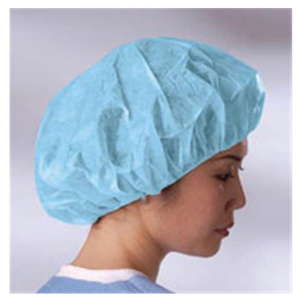 Medline Industries  Cap Bouffant Boundary 21 in Green 100/Bx, 5 BX/CA (CRI1000)