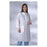 Medline Industries  Lab Coat Knee Length SMS Unisex White 3X Large 30/Ca