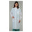 Medline Industries  Lab Coat Barrier 100% Polyester ASEP Unisex White X-Small Ea