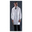 Medline Industries  Lab Coat Stf Lngth Poly/Ctn Unsx Wht Sm 39" Ea