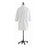 Medline Industries  Lab Coat Tl Poly/Ctn M Wht Sz 48 43 in Ea