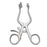 Centurion Centurion Weitlaner Retractors - 4-1/4" (10.8 cm) Sterile Centurion Weitlaner Retractor with Sharp 2 x 3 Prongs, Single Use - 67845