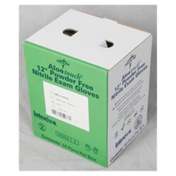 Medline Industries  Gloves Exam Aloetouch PF Nitrile LF 12 in Sm Strl Green 50pr/Bx, 4 BX/CA (MDS194085)