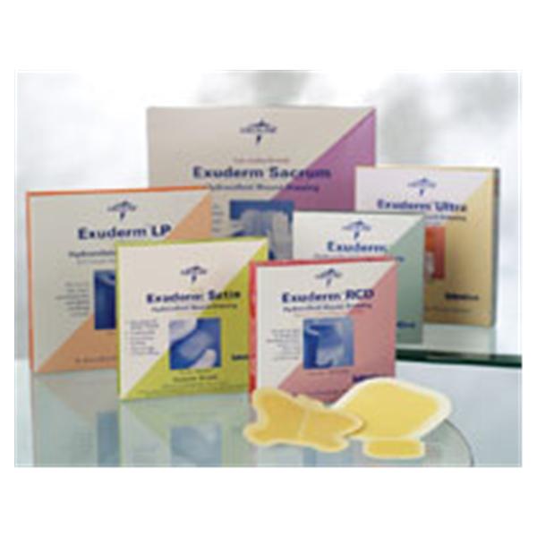 Medline Industries  Dressing Exuderm LP Hydrocolloid 4x4" Thin LF 10/Bx