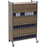 Omnimed Economy Privacy Style Chart Racks - RACK, OMNICART, 30 CAP, W/LOCKING PNL, BEIGE - 280130-BG