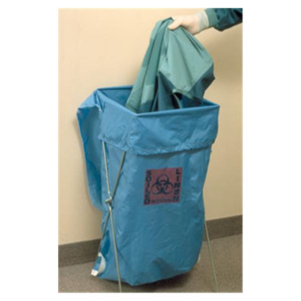 HPTC Bag Laundry/Linen Biohazard Symbol Blue _ Ea