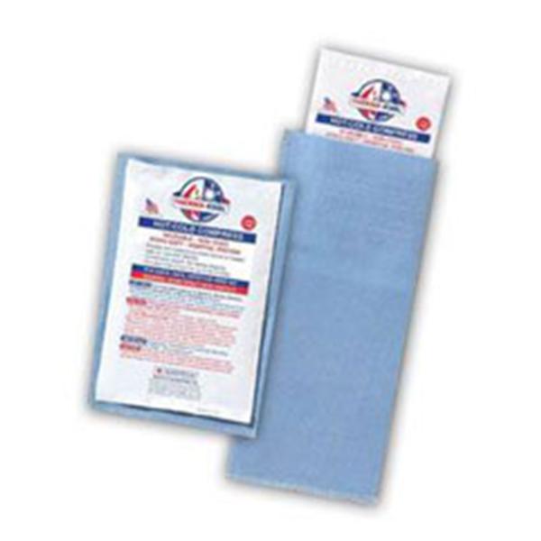 Nortech Labs  Cover Hot/Cold Easy Sleeve 6x10" Nonwoven Disposable Blue 100/Ca