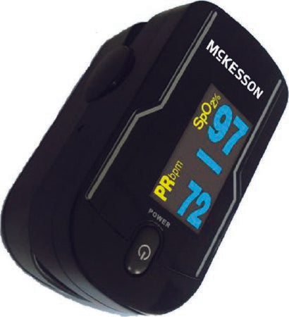 McKesson Brand Fingertip Pulse Oximeter Battery Operated 