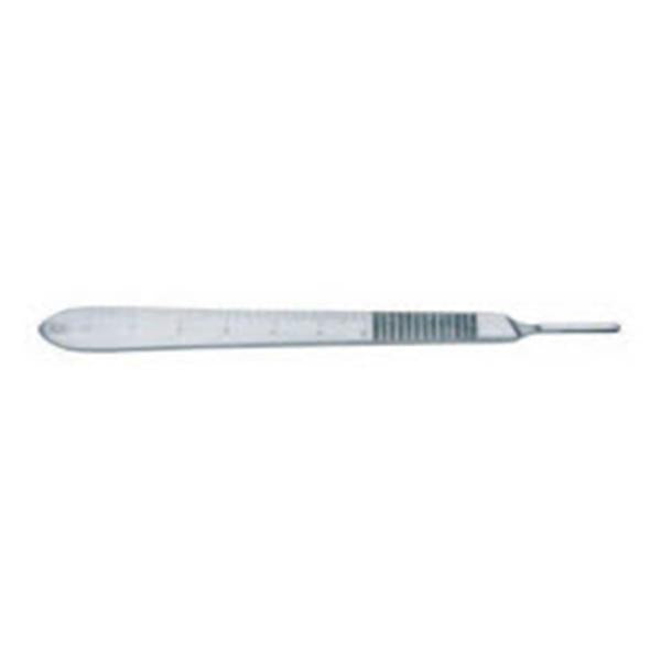 Hermann Medizentechnik Handle Surgical Blade #3 Stainless Steel Autoclavable Reusable Ea