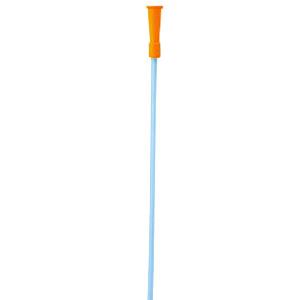 Wellspect LoFric Dila-Cath Male Intermittent Hydrophilic Catheter with Nelaton Tip, 16Fr 16" Orange