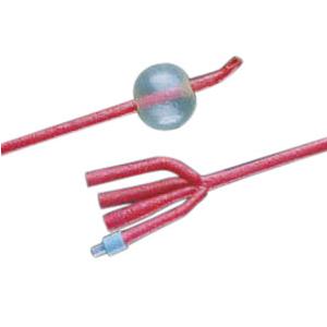 Bardex Infection Control 3-Way Foley Catheter, Silver Hydrogel Coated, 5cc Balloon Capacity